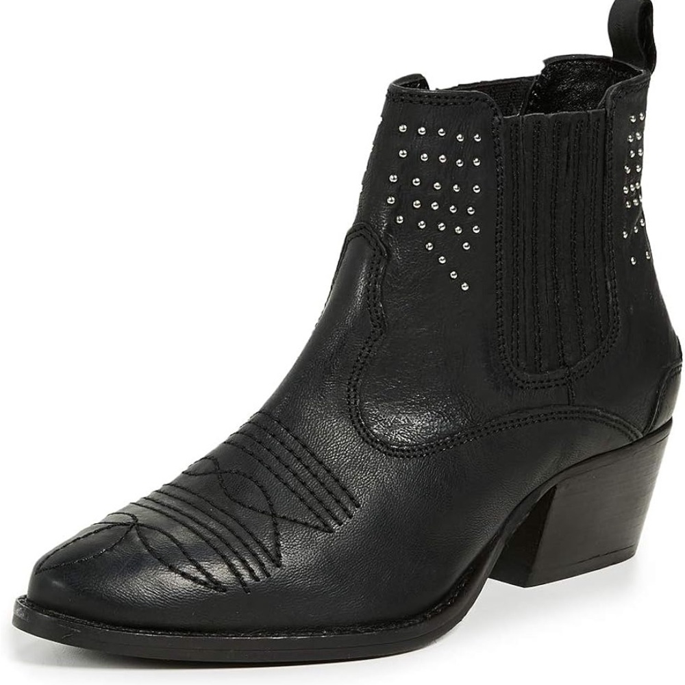 Splendid Black Clooney Ankle Boot Bootie